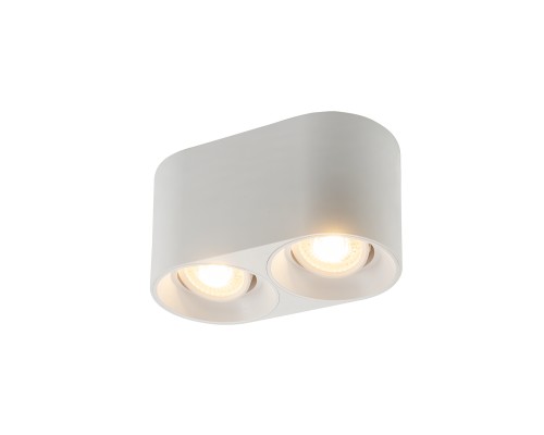 DK3036-WH Светильник накладной IP 20, 10 Вт, GU5.3, LED, белый, пластик