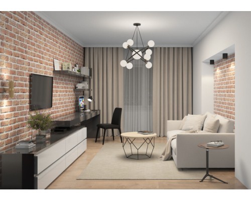 DK3040-BK Светильник накладной IP 20, 10 Вт, GU5.3, LED, черный, пластик