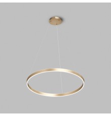 Светильник подвесной RAYDIA, 40 Вт, 3000–4000К, ?600?1500 мм, металл+акрил, матовое золото, свет вве