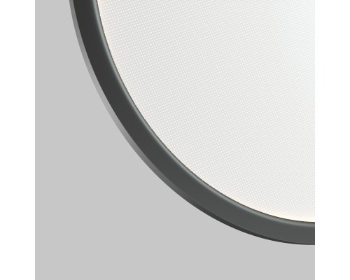 Подвесной светильник вертикальный VEIL, 35 Вт, ?600?2100 мм, LED 2700-6000K, IP20, пульт Д/У (в комплекте), черный, алюминий, акрил