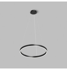 Светильник подвесной RAYDIA, 40 Вт, 3000–4000К, ?600?1500 мм, металл+акрил, черный, свет вверх/вниз