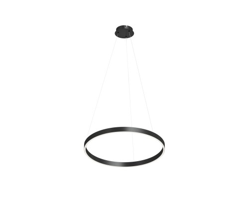 Светильник подвесной RAYDIA, 40 Вт, 3000–4000К, ?600?1500 мм, металл+акрил, черный, свет вверх/вниз