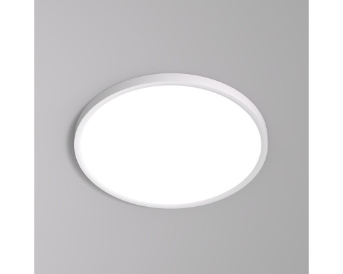 DK6522-WH Накладной светильник THIN, IP40, 36W, 3000K/4000K/6500K, переключатель цветовой температуры на корпусе, белый, полимер