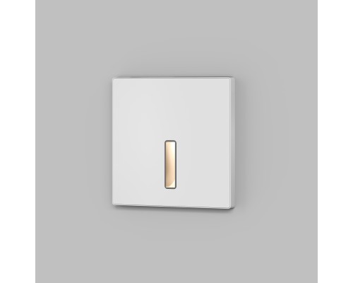 DK1030-WH Светильник встраиваемый в стену, IP 20, LED 3000K, 3 Вт, белый, алюминий