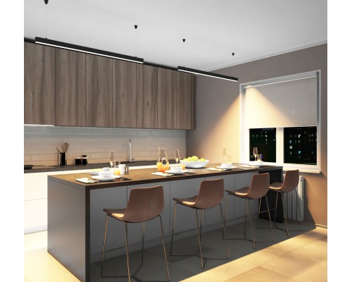 DK9123-BK Линейный светильник 30W 1250mm 3000K, черный