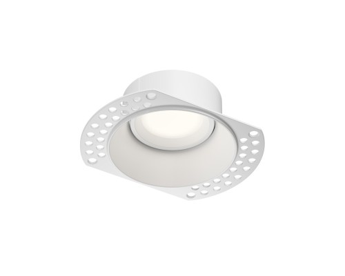 Встраиваемый светильник под шпатлевку SPOT HIDE, до 15 Вт LED, GU10, IP20, алюминий, белый