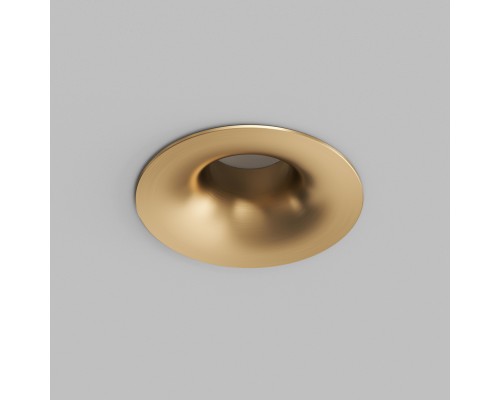DK2430-SB Встраиваемый светильник SHINE GLOW 15Вт, 3000-4000К, IP20, сатин. латунь, алюминий