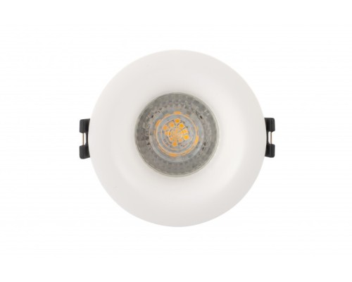 DK3024-WH Встраиваемый светильник, IP 20, 10 Вт, GU5.3, LED, белый, пластик
