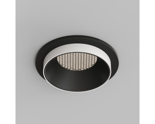 DK2400-BK Встраиваемый светильник, IP 20, 50 Вт, GU10, черный, алюминий