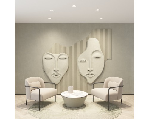 DK2155-WH Встраиваемый светильник INER, до 15 Вт LED, GX53, IP20, алюминий, белый