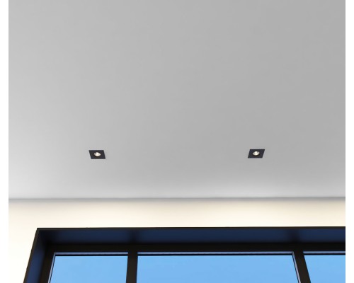 DK2038-BK Встраиваемый светильник , IP 20, 50 Вт, GU10, черный, алюминий