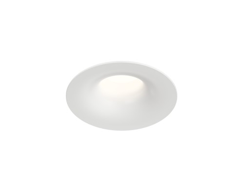 DK2430-WH Встраиваемый светильник SHINE GLOW 15Вт, 3000-4000К, IP20, белый матовый, алюминий