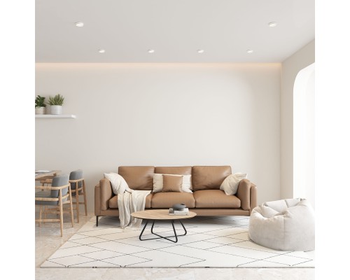 DK4031-WH Встраиваемый светильник, IP 20, 10 Вт, GU10, белый, алюминий/пластик