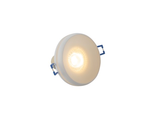 DK4031-WH Встраиваемый светильник, IP 20, 10 Вт, GU10, белый, алюминий/пластик