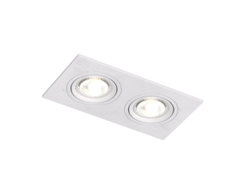 DK3022-WH Встраиваемый светильник, IP 20, 10 Вт, GU5.3, LED, белый, пластик