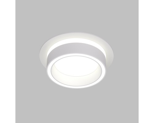 DK2100-WH Встраиваемый светильник NIKO, IP 20, до 15 Вт, GX53, LED, белый, акрил, алюминий