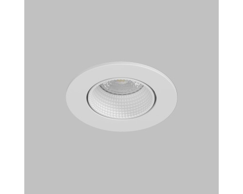 DK3061-WH Встраиваемый светильник, IP 20, 10 Вт, GU5.3, LED, белый/белый, пластик