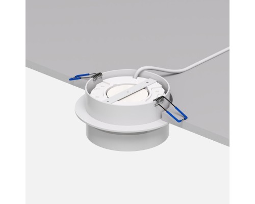 DK2100-WH Встраиваемый светильник NIKO, IP 20, до 15 Вт, GX53, LED, белый, акрил, алюминий