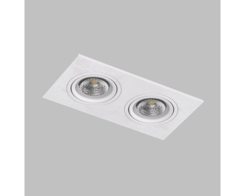 DK3022-WH Встраиваемый светильник, IP 20, 10 Вт, GU5.3, LED, белый, пластик