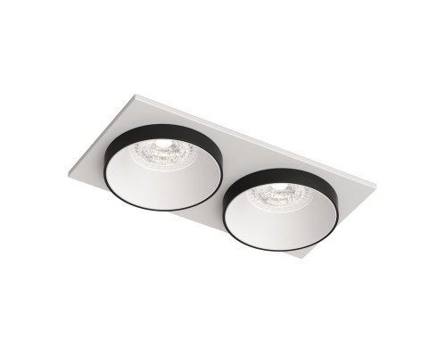 DK2422-BK Встраиваемый светильник, IP 20, 50 Вт, GU10, черный, алюминий