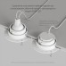 DK3055-WH Встраиваемый светильник, IP 20, 10 Вт, GU5.3, LED, белый, пластик