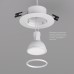 DK3028-WH Встраиваемый светильник, IP 20, 10 Вт, GU5.3, LED, белый, пластик