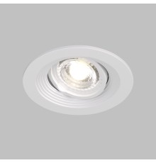 DK3029-WH Встраиваемый светильник, IP 20, 10 Вт, GU5.3, LED, белый, пластик