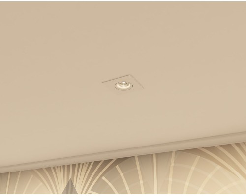 DK2038-WH Встраиваемый светильник , IP 20, 50 Вт, GU10, белый, алюминий