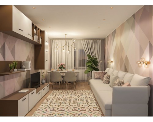 DK3061-WBR Встраиваемый светильник, IP 20, 10 Вт, GU5.3, LED, белый/бронзовый, пластик