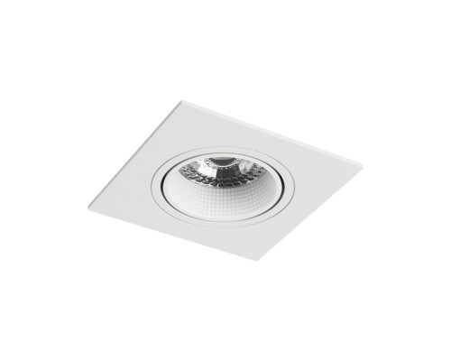DK3071-WH Встраиваемый светильник, IP 20, 10 Вт, GU5.3, LED, белый/белый, пластик