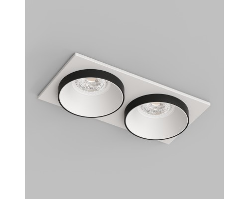 DK2422-BK Встраиваемый светильник, IP 20, 50 Вт, GU10, черный, алюминий