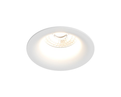 DK3024-WH Встраиваемый светильник, IP 20, 10 Вт, GU5.3, LED, белый, пластик