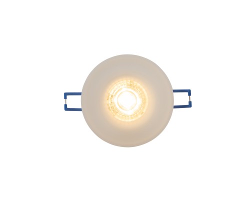 DK4032-WH Встраиваемый светильник, IP 20, 10 Вт, GU10, белый, алюминий/пластик