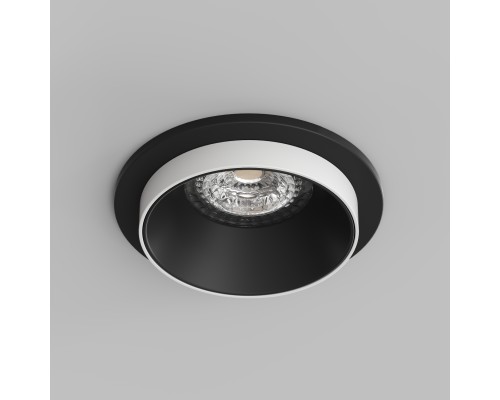 DK2400-BK Встраиваемый светильник, IP 20, 50 Вт, GU10, черный, алюминий
