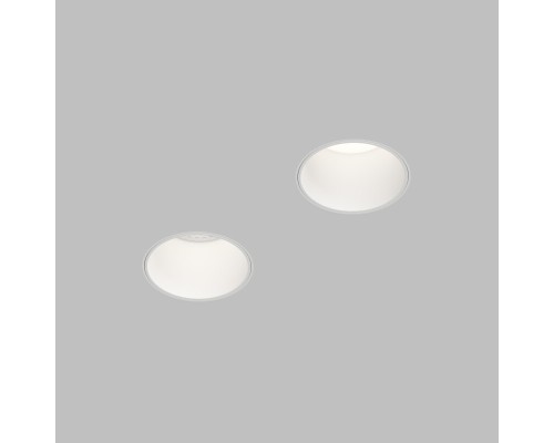 DK2146-WH Встраиваемый светильник для ГКЛ SPOT HIDE, до 15 Вт LED, GU10, IP20, алюминий, белый