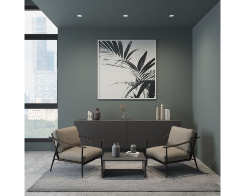 DK3021-WH Встраиваемый светильник, IP 20, 10 Вт, GU5.3, LED, белый, пластик