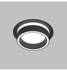 DK2100-BK Встраиваемый светильник NIKO, IP 20, до 15 Вт, GX53, LED, черный, акрил, алюминий