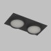 DK2092-BK Встраиваемый светильник FLAT, IP 20, до 15 Вт, GX53, LED, черный, алюминий