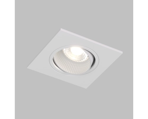 DK3071-WH Встраиваемый светильник, IP 20, 10 Вт, GU5.3, LED, белый/белый, пластик