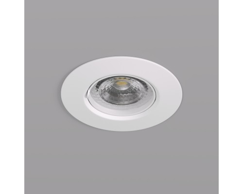 DK3028-WH Встраиваемый светильник, IP 20, 10 Вт, GU5.3, LED, белый, пластик