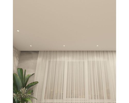 DK2060-WH Встраиваемый светильникIP 20, до 15 Вт, GU10, LED, белый, алюминий