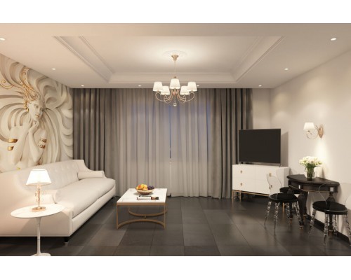 DK3020-WH Встраиваемый светильник, IP 20, 10 Вт, GU5.3, LED, белый, пластик