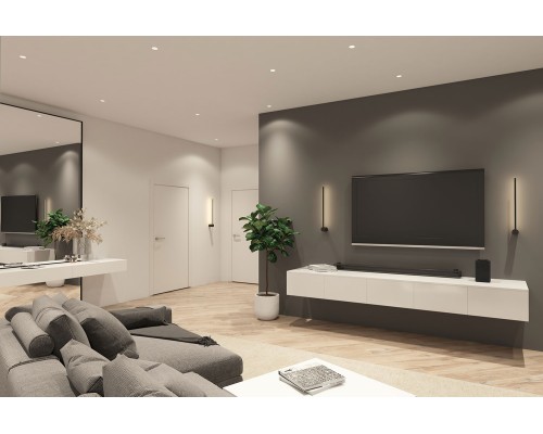 DK3055-WH Встраиваемый светильник, IP 20, 10 Вт, GU5.3, LED, белый, пластик