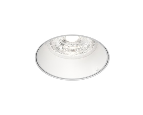 DK3055-WH Встраиваемый светильник, IP 20, 10 Вт, GU5.3, LED, белый, пластик
