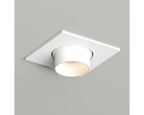 DK3121-WH Встраиваемый светильник, IP20, до 15 Вт, LED, GU5,3, белый, пластик