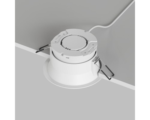 DK2155-WH Встраиваемый светильник INER, до 15 Вт LED, GX53, IP20, алюминий, белый