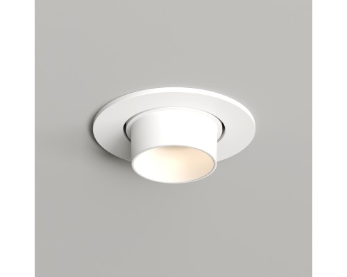 DK3120-WH Встраиваемый светильник, IP20, до 15 Вт, LED, GU5,3, белый, пластик