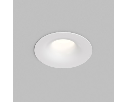 DK2430-WH Встраиваемый светильник SHINE GLOW 15Вт, 3000-4000К, IP20, белый матовый, алюминий