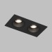 DK3072-BK Встраиваемый светильник, IP 20, 10 Вт, GU5.3, LED, черный/черный, пластик