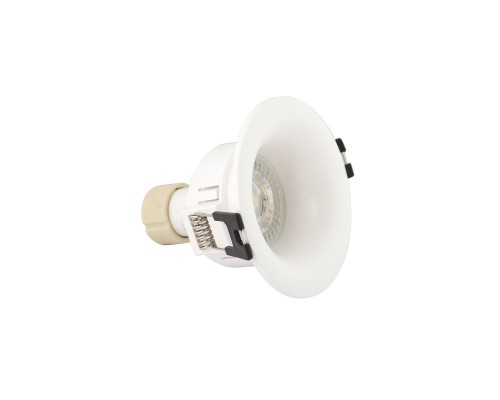 DK3024-WH Встраиваемый светильник, IP 20, 10 Вт, GU5.3, LED, белый, пластик